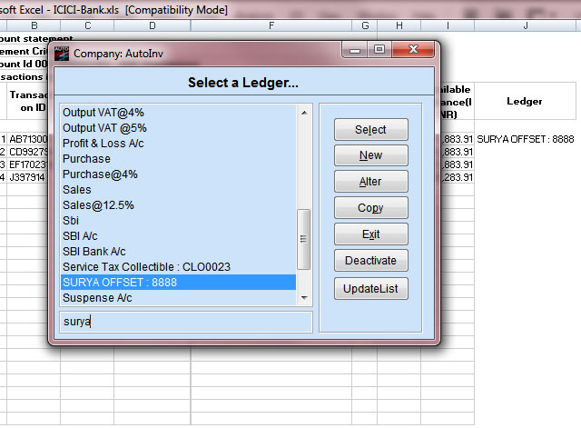 Import Bank Statement from Excel to Tally PRIME